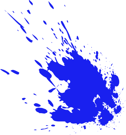 blue paint splatter background graphic